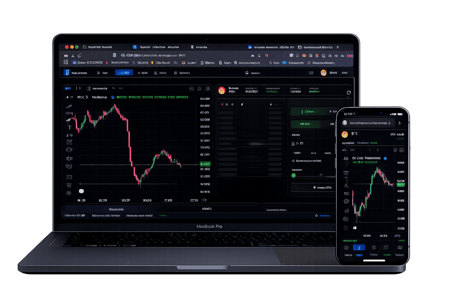 ट्रेडिंग मॉकअप